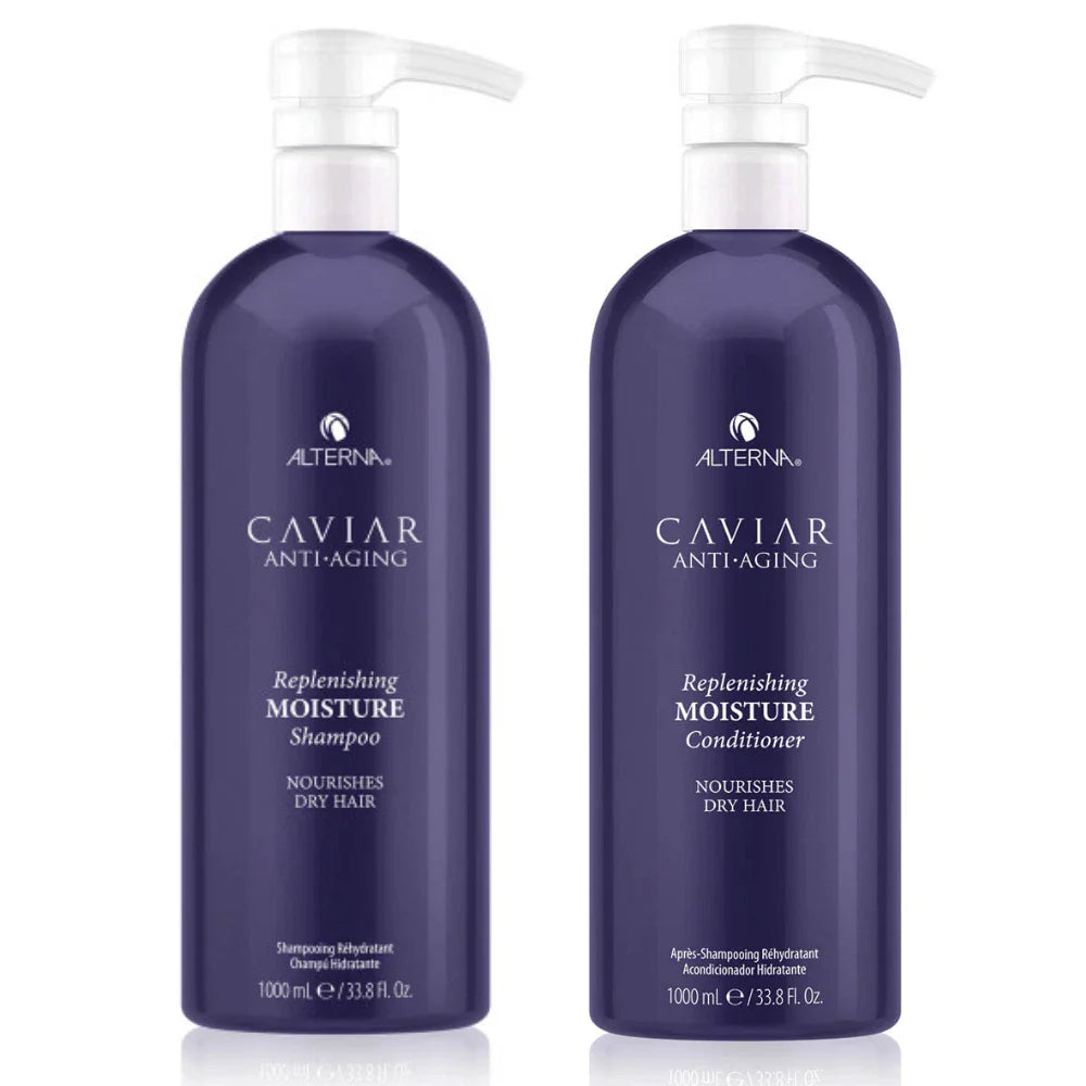 Caviar Anti-Aging Replenishing Moisture Shampoo & Conditioner